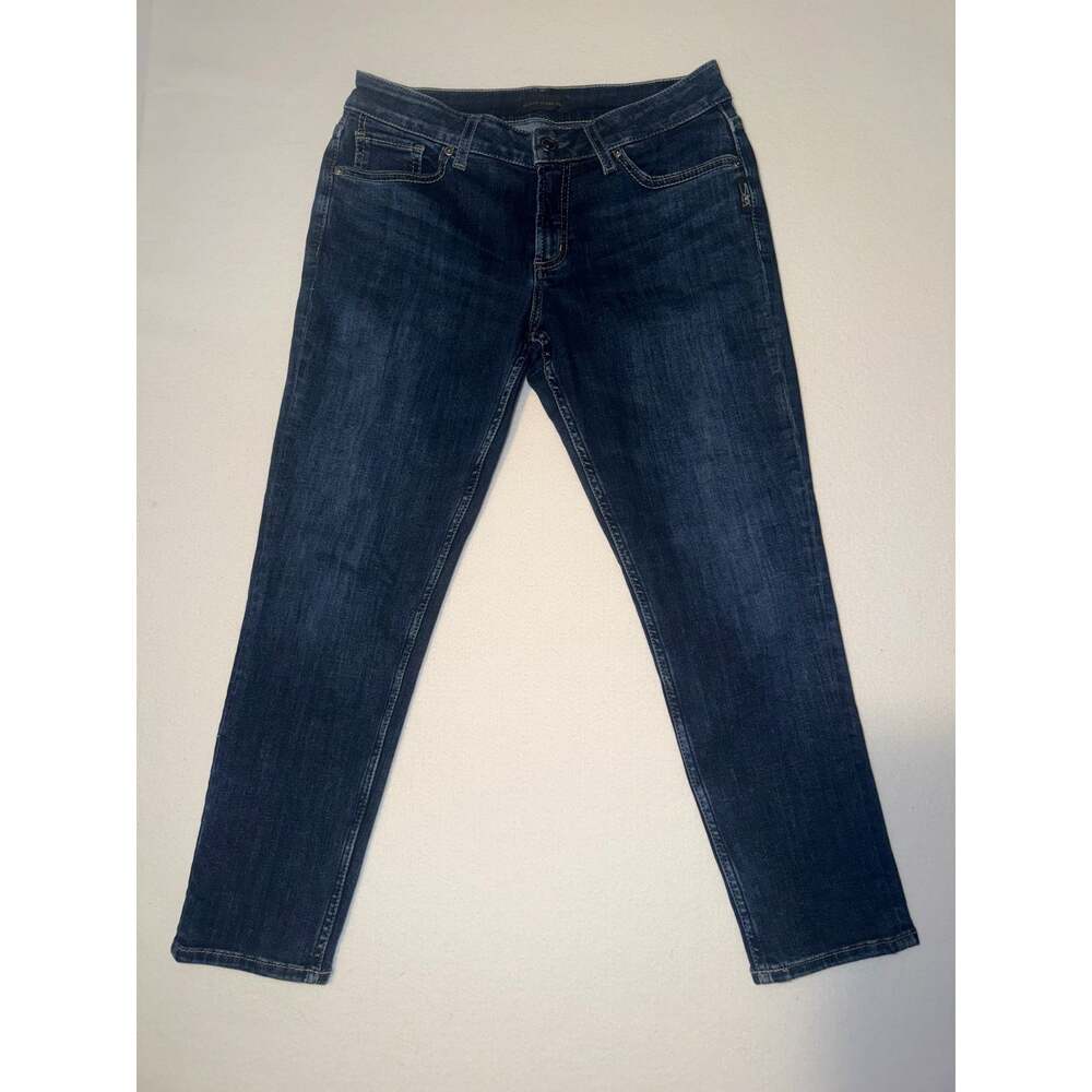 Silver jean CO women’s suki skinny crop blue jeans - Picture 11 of 16